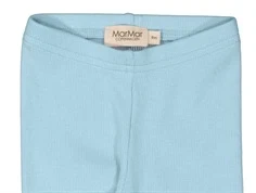 Lyseblå ribleggings med elastik i taljen fra mar Mar Copenhagen 252-115-25 4559 heavenly blue